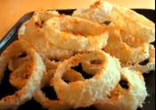 Oven-fried Onion Rings